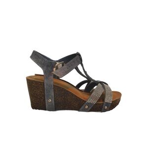 NIB Yoki Fashion Women’s Denim Wedges size 7.5